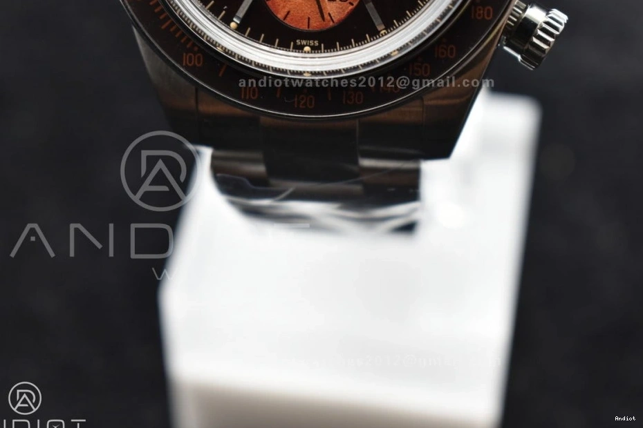 SS SS Edition ADGF A7750 Orange on Bracelet Daytona Best Dial Black 0416
